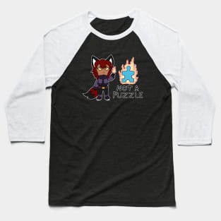 Rubi Not a Puzzle Baseball T-Shirt